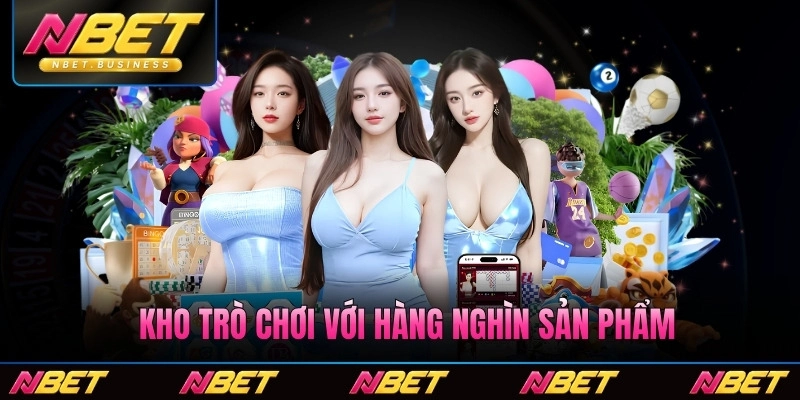 Kho trò chơi với hàng nghìn sản phẩm